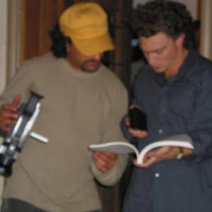 Marc Bennett and Greg Ferkel in Shouldve Been Romeo workshop