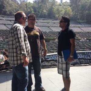 Patrick Stapleton and Marc Bennett at The Hollywood Bowl during The Beach Boys 50th Anniversary World Tour