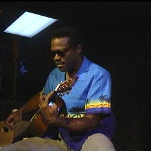 Charles Emmett is performing live in Hollywood on his cable program for the moment in 1992