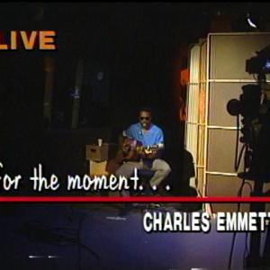 Charles Emmett is performing live in Hollywood on his cable program 