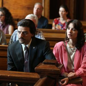 Oscar Isaac and Carla Quevedo in Show Me A Hero
