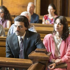 Still of Oscar Isaac and Carla Quevedo in Show Me a Hero (2015)