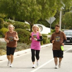 Still of Danny Cahill Liz Young and Amanda Arlauskas in The Biggest Loser 2004