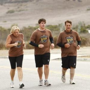 Still of Danny Cahill and Liz Young in The Biggest Loser 2004