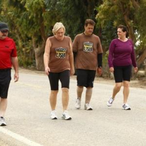Still of Danny Cahill and Liz Young in The Biggest Loser 2004