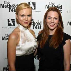 Anna Easteden and Anya Monzikova at the Method Fest Film Festival