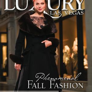 Anna Easteden in the Cover of Las Vegas Life.