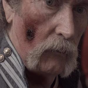 Actor James L. Perry appears as a wounded civil war soldier in the new Schude Bros. film 