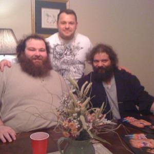 Tj Mo Moreschi star of The Legacy and Rupert Boneham from Survivor on st of Mountain Mofia