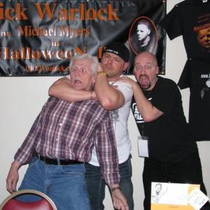 Me putting Dick Warlock to sleep while Jim O'rear gives me a back rub! That Jim o'Rear?