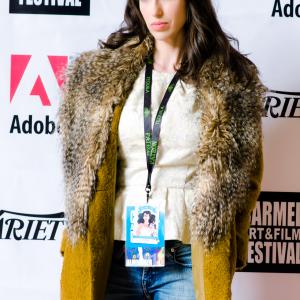 Kirstin Zotovich at the 2013 Carmel Art  Film Festival