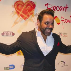 Miguel Sahid at the Red Carpet of the Spanish Film Festival celebrated in Miami 2015