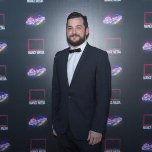 Matthew Mancinelli attends the red carpet premiere for The Rumperbutts