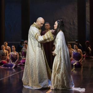 Ashley Park  Ken Watanabe THE KING AND I Broadway 2015