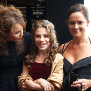 Noomi Tehilla and Pernilla at the premiere of Beyond in Venice