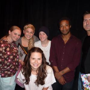 Cast of Living By Numbers Young Playwrights Festival June 2011