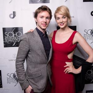 Soho International Film Festival 2014 Stars of LITTLE WORLDS Ryan OCallaghan and Selina MacDonald
