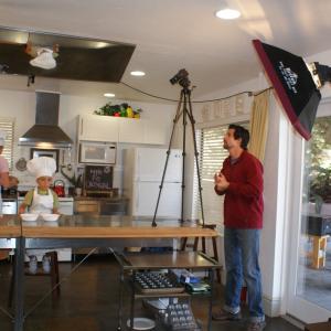 On set of The Good Food Factory 2011