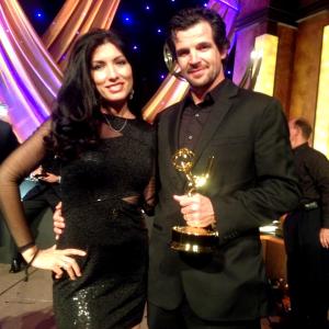 2012 Emmy Award with Eileen Gonzales