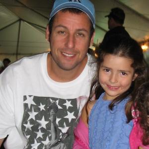 Claire and Adam Sandler in Grown Ups