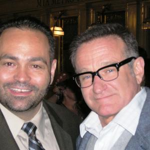 James Ciccone and Robin Williams, 100th episode of Law & Order SVU