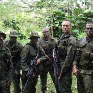 LOST Freighterboat Mercenary Team led by Martin Keamy played by Kevin Durand and Redfurn played by Errol James Snyder