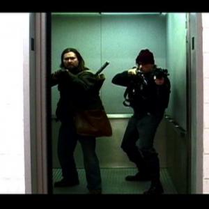 Elevator scene in Episode 7 of Zombie Hunters City of the Dead