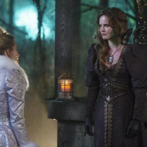 Still of Sunny Mabrey and Rebecca Mader in Once Upon a Time (2011)