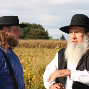 Providing guidance for actor Kenneth Luckhardt on the set of JEBEDIAH.