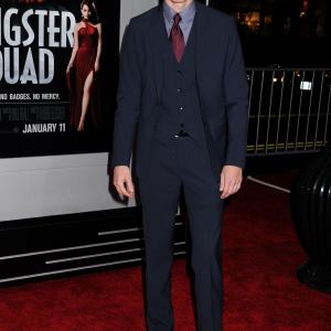 James Landry Hebert attends the Los Angeles premiere of Gangster Squad at Graumans Chinese Theatre