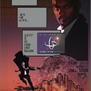 The Many Worlds of Jonas Moore cover art MIPCOMCannes nominated motion comic