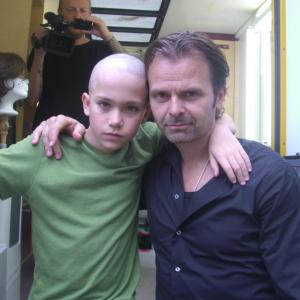 The Child Director Zsolt Bacs and Christian Traeumer as Simon Sachs Berlin Germany May 2011