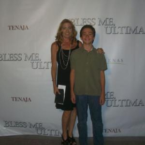 Christian Traeumer and his mother Tomasine Traeumer at the world premier of Bless Me, Ultima el paso texas 2012