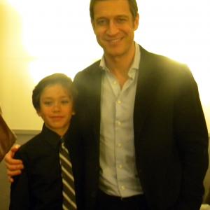 Christian and Robert Gant who played dad in Walter