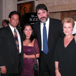 With Alfred Molina Mariana Buoninconti