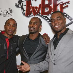 Markiss McFadden, June Banks and Byron Smith at the Las Vegas Black Film Festival