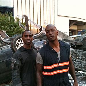 Transformers: Dark Of The Moon... Markiss McFadden and Tyrese Gibson