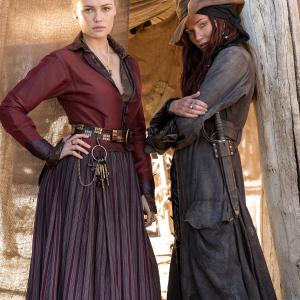 Still of Clara Paget and Hannah New in Black Sails 2014