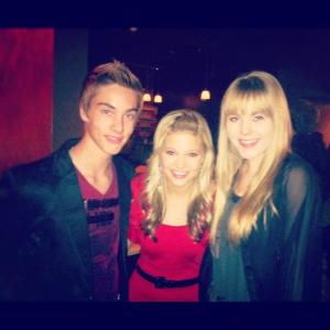 Dream Magazine party with Olivia Holt  my sis Lauren