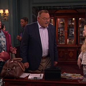 Still of Dick Butkus, Olivia Holt and Austin North in I Didn't Do It (2014)