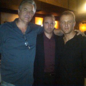 Nick Cassavetes, Dillon Tucker and Todd Stilwell on the set of 