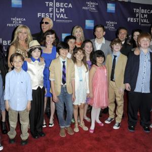 Red Carpet photo of Rebecca and cast of 