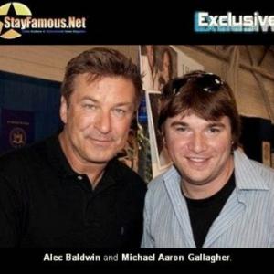 Alec Baldwin and Michael Aaron Gallagher
