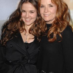 Lea Thompson and Zoey Deutch at event of The Lovely Bones 2009