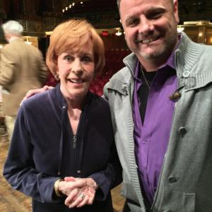 With the legendary iconic Carol Burnett What a wonderful woman She was outstanding in Love Letters