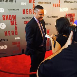 at HBO premiere of SHOW ME A HERO