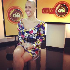 During Cafe CNN Interview