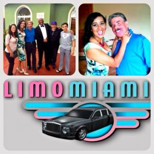 Limo Miami 22015 filming an episode with Eliana Sasics