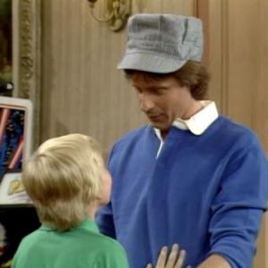 Still of Ricky Schroder and Joel Higgins in Silver Spoons 1982