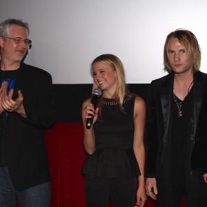 Mickey River, Whitney Rose Pynn and John Quinn at the screening of 21 DAYS